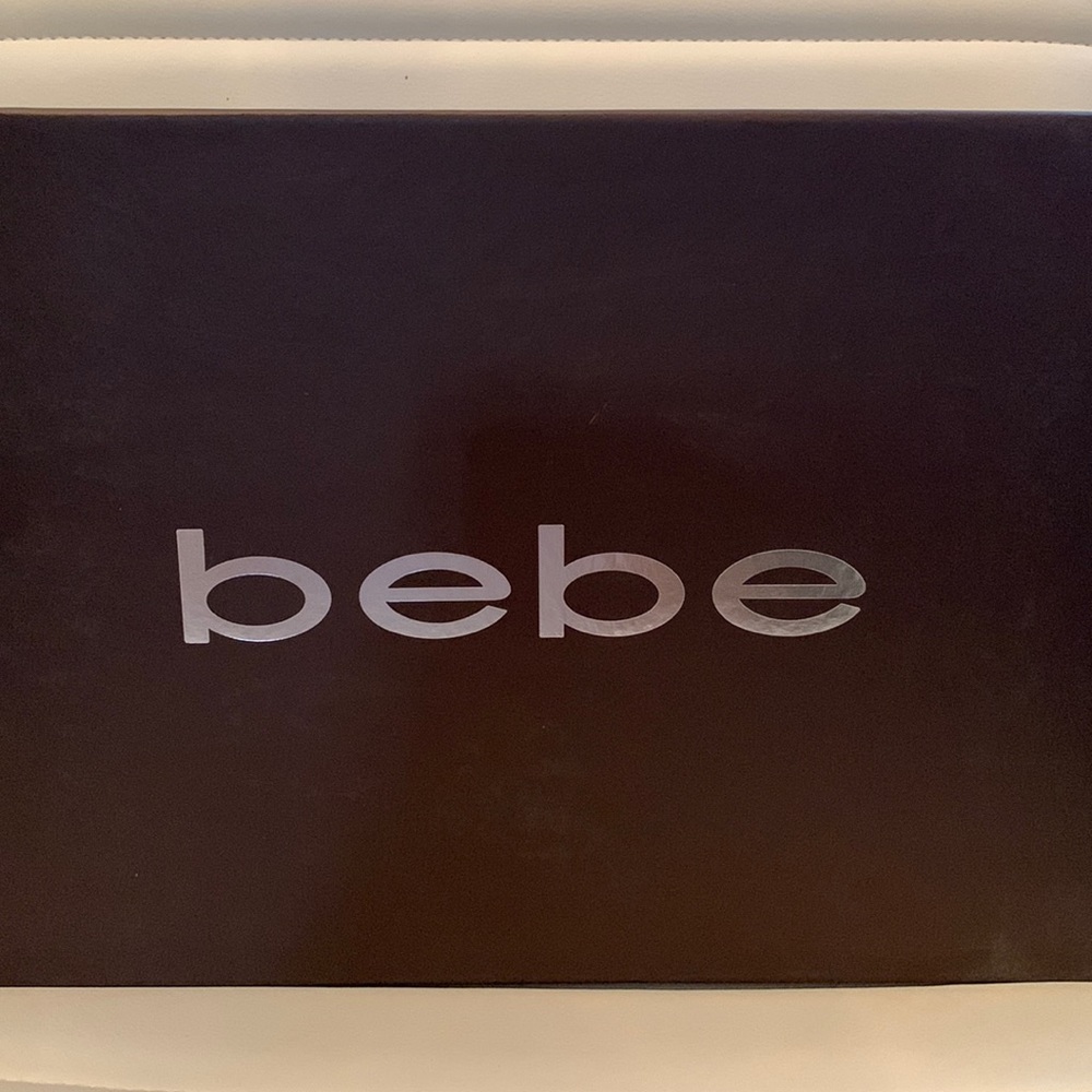 Bebe Rhinestone bow heels - Picture 3 of 6